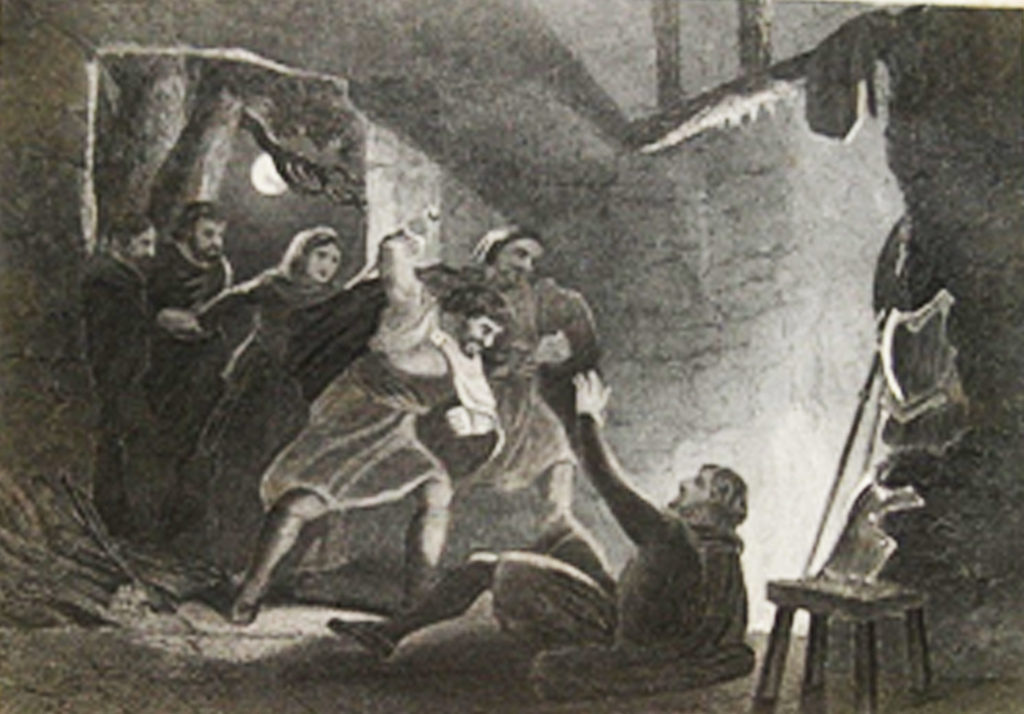 death of the earl of desmond from history of ireland 1867 Martin Haverty