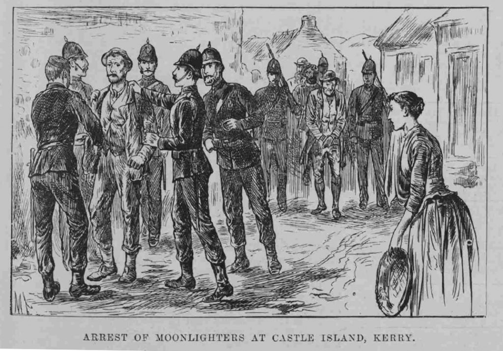 4-arrest-of-moonlighters-at-castleisland-in-1886