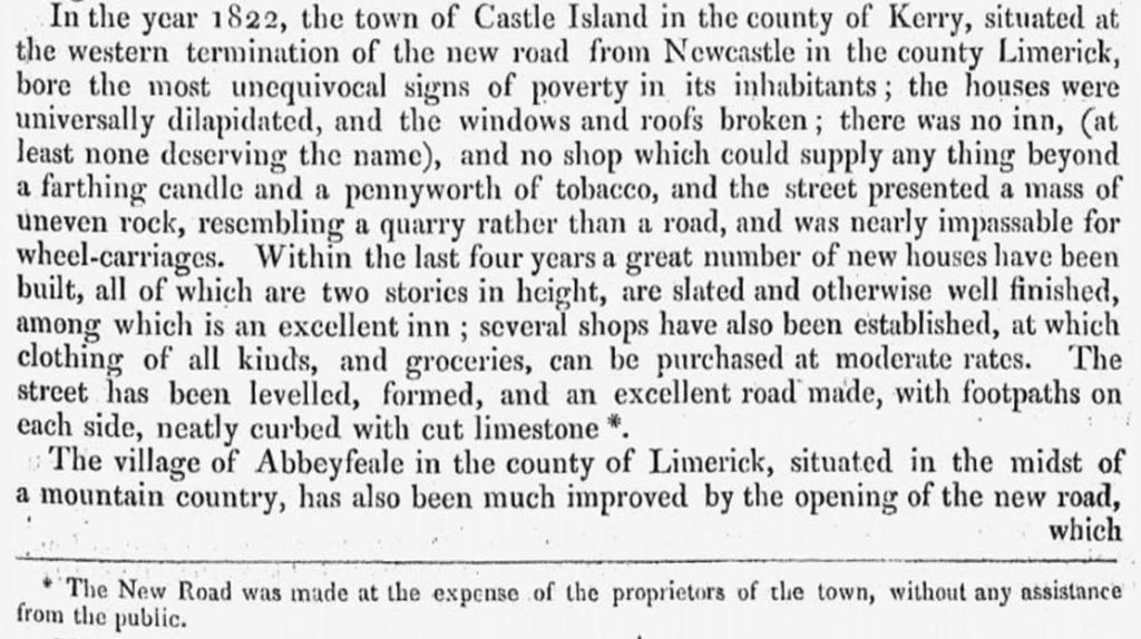 0-griffiths-report-1831-remarked-that-the-new-road-made-at-the-expense-of-the-proprietors