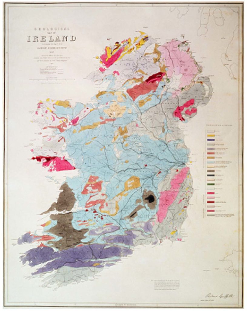 3-griffiths-gelogical-map-of-ireland-1838